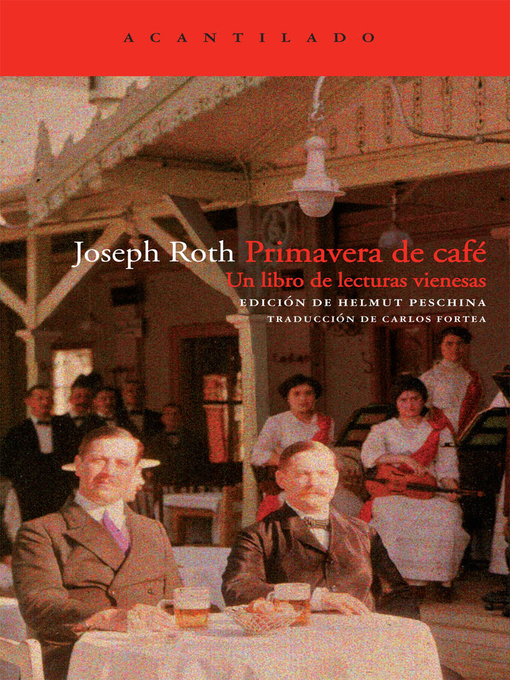 Title details for Primavera de café by Joseph Roth - Wait list